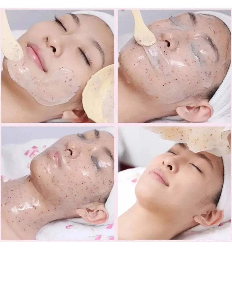 24K Gold Rose Petal Jelly Mask Powder Hydrating Skincare