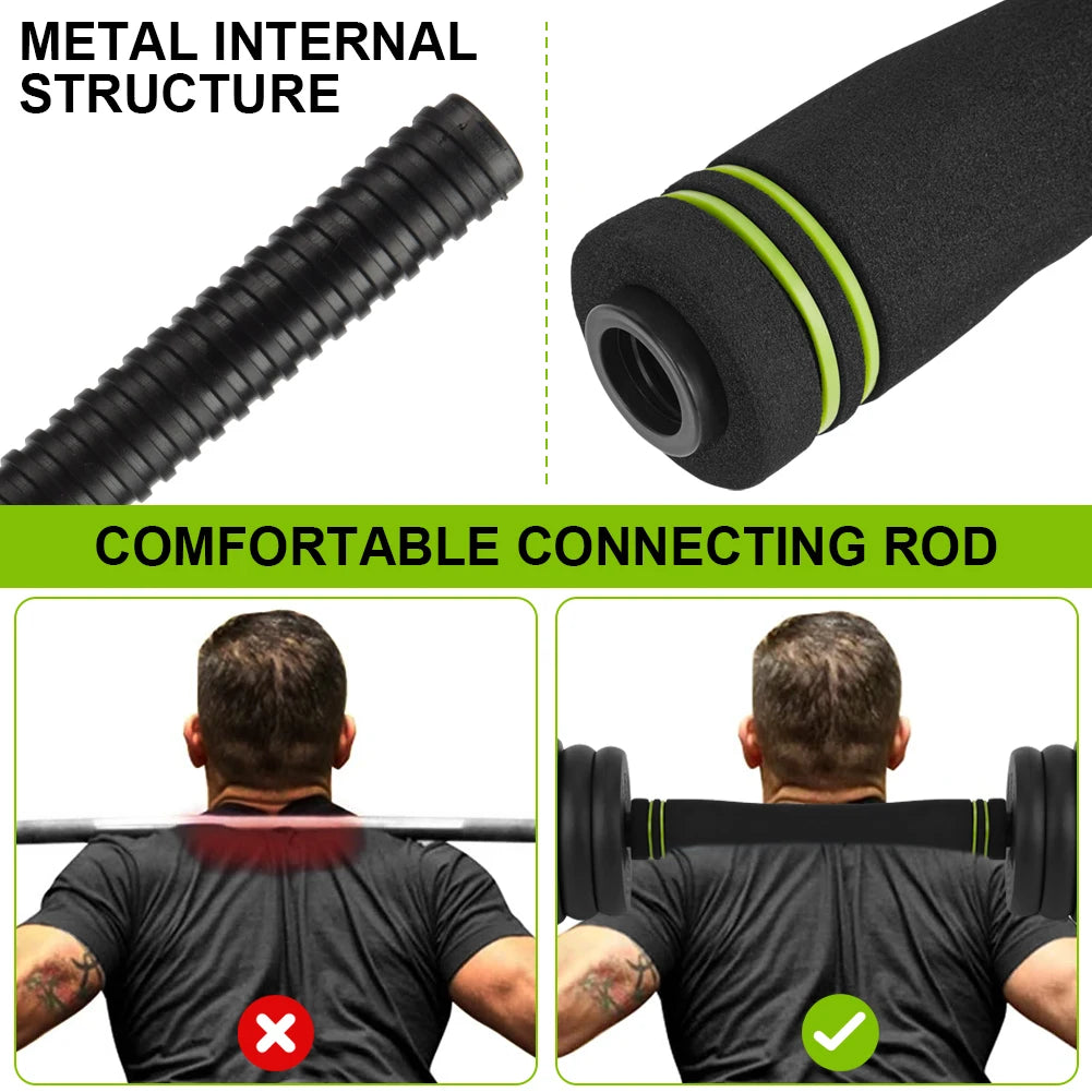 Adjustable Dumbbells 4-in-1 44/66/88Lbs Free Weight Set Home Gym