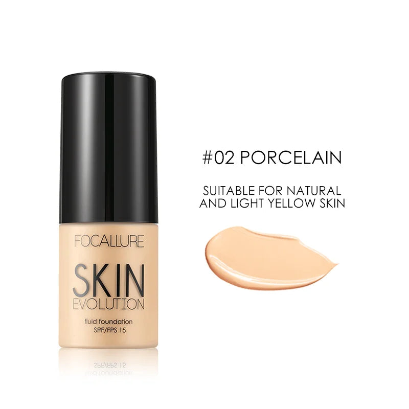 Liquid Foundation Full Coverage Oil Control Moisturizing Makeup