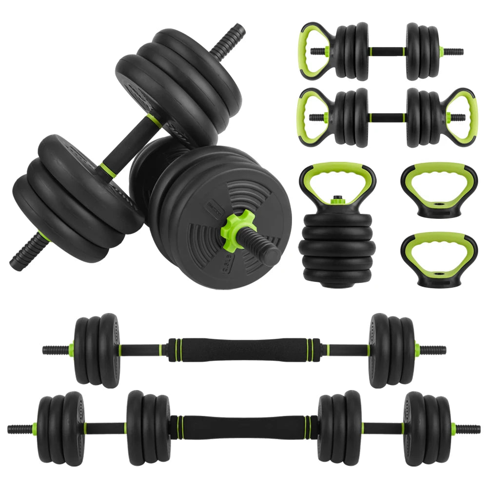 Adjustable Dumbbells 4-in-1 44/66/88Lbs Free Weight Set Home Gym