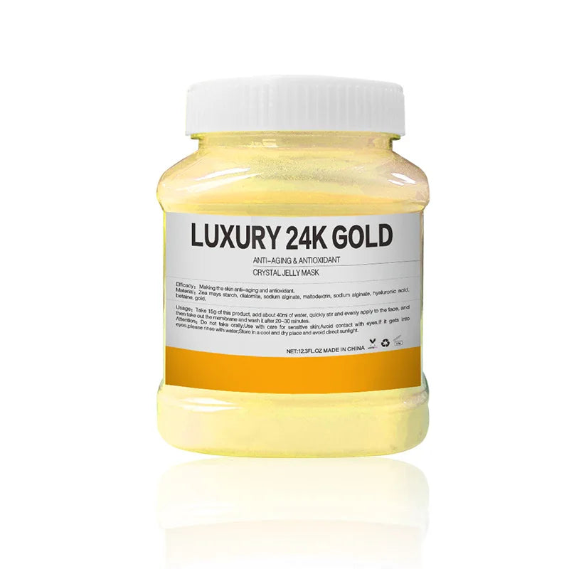 24K Gold Rose Petal Jelly Mask Powder Hydrating Skincare