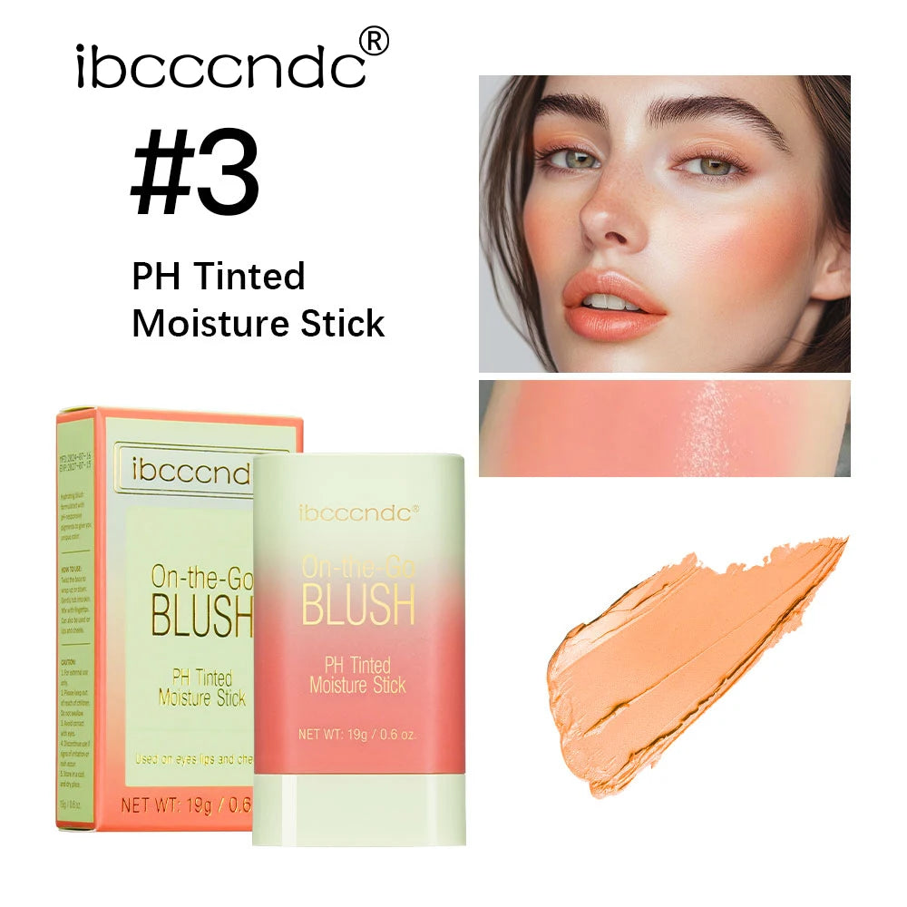 Tinted Moisture Blush Stick Waterproof Natural Cheek Color
