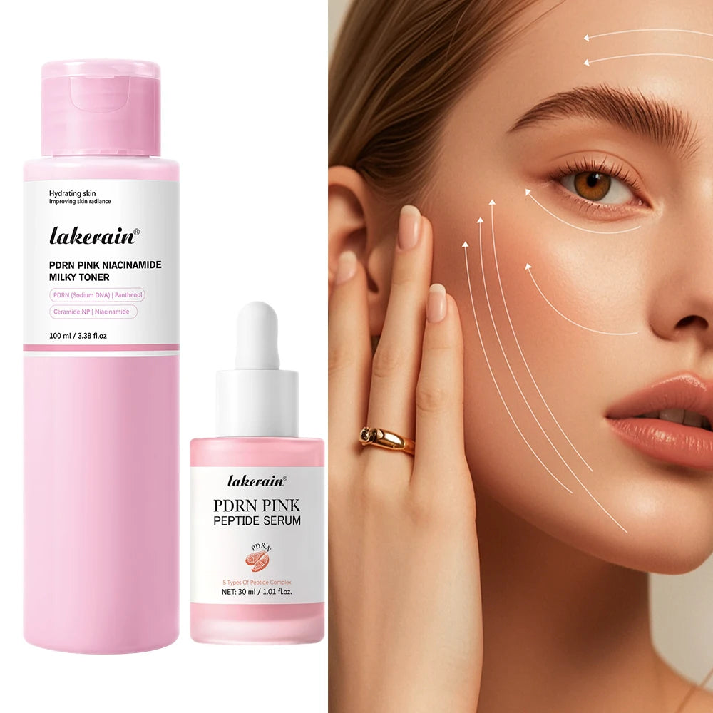 Salmon DNA PDRN Pink Peptide Serum Hydrating Firming Glow Care