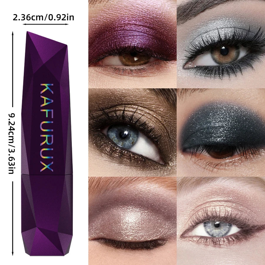 19-Color Glitter Eyeshadow Stick Waterproof Metallic High Pigment