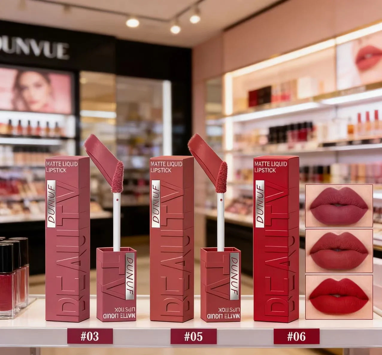 Matte Velvet Lipstick Waterproof Long-Lasting Non-Sticky Lip Gloss