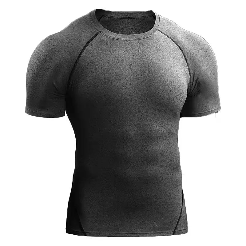 Men’s Quick Dry Sports T-Shirt Tight Fit Running Training